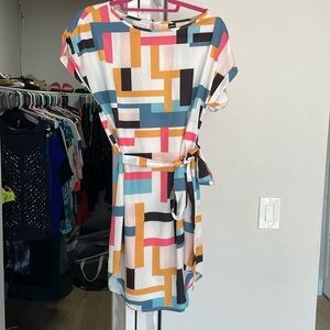 SHEIN Medium color block dress
